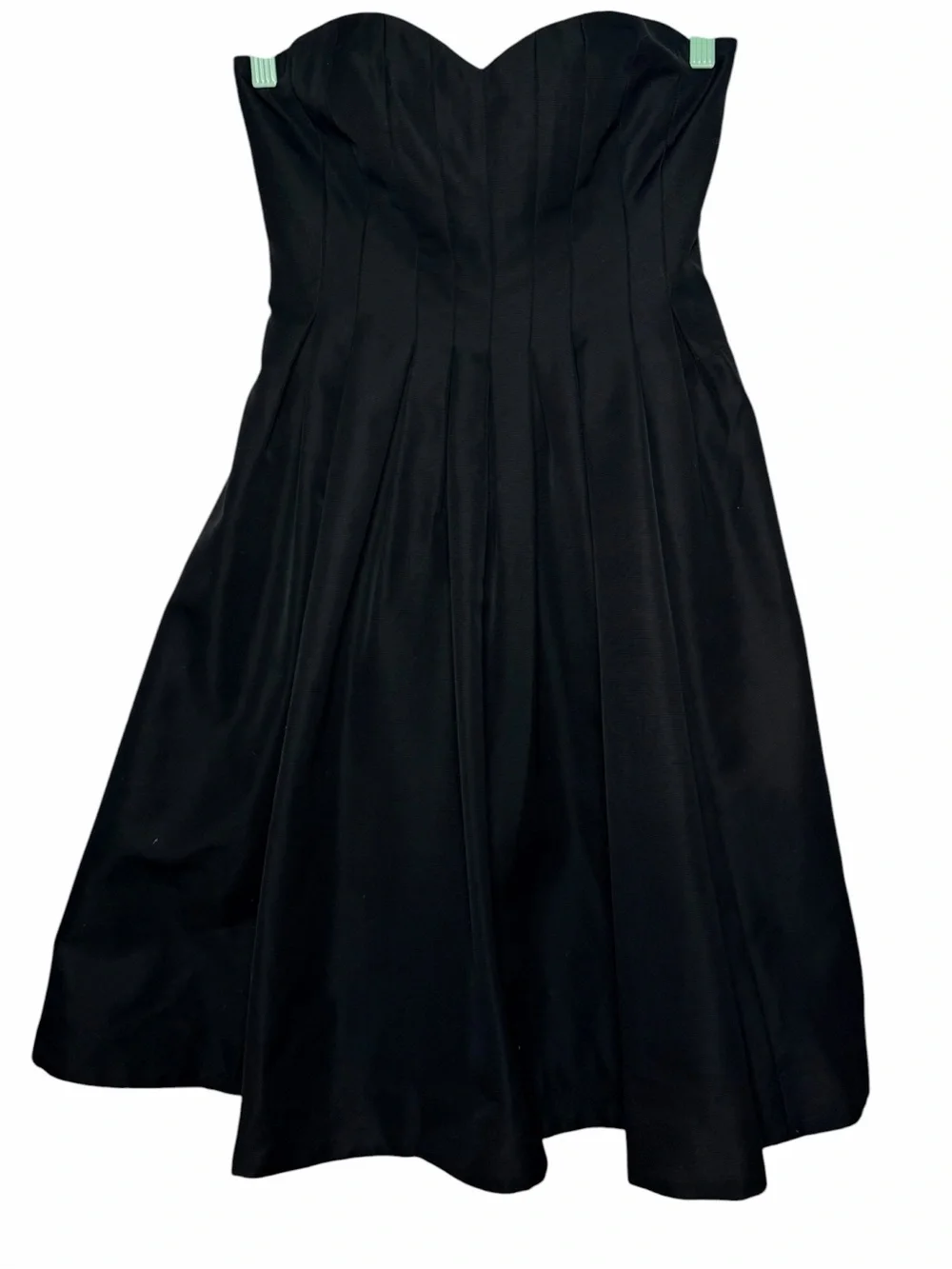 J Crew Marlie Dress Black Strapless Sweetheart Fit & Flare Cocktail Dress 0